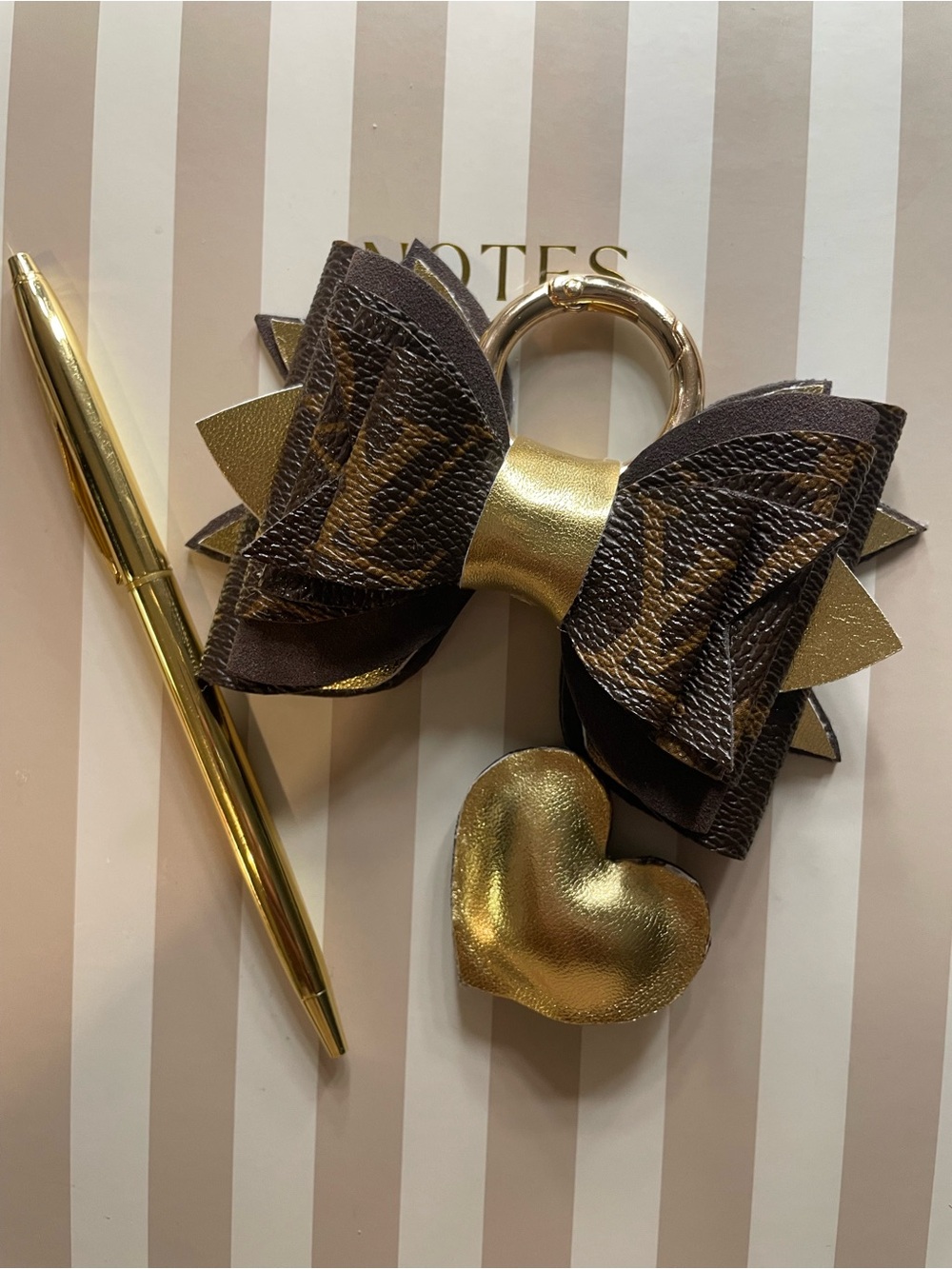 Large Layered Inspired Keychain Bow